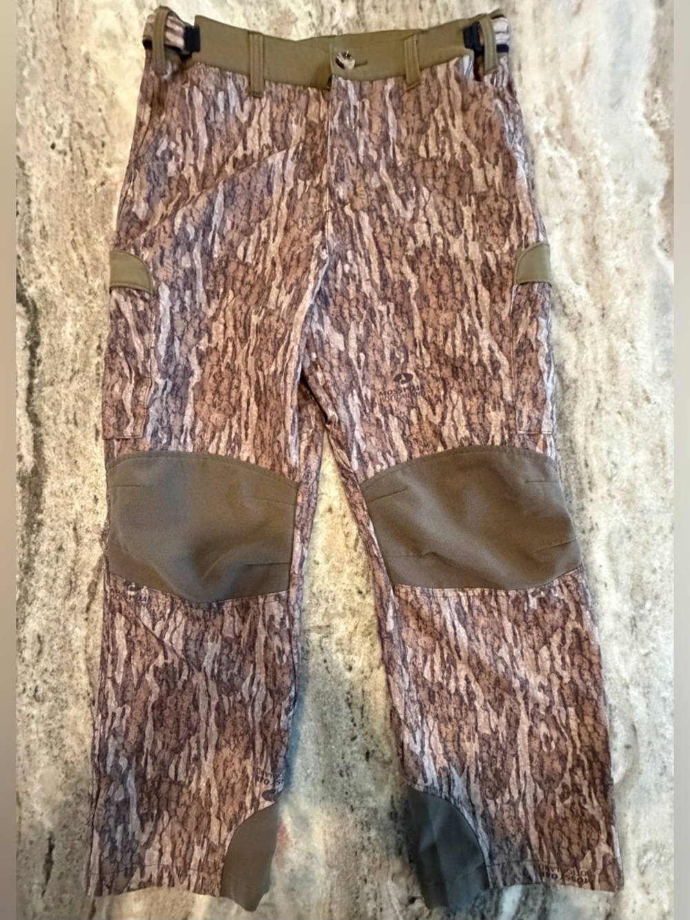 Ol' Tom Mossy Oak Technical Turkey Hunting Pants Bottomland. Youth 16. EUC!